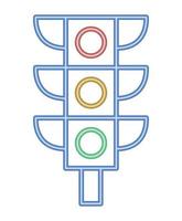 semaphore traffic light vector