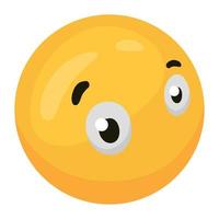 emoji mute 3d style vector