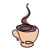 coffee cup drink vector