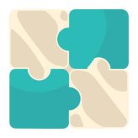 puzzle game glassmorphism vector