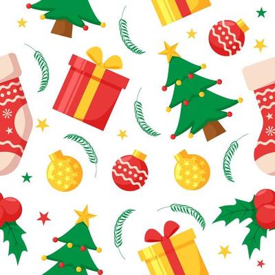 Christmas Seamless Pattern