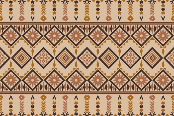 Geometric ethnic motif fabric, Background, Batik, carpet designs. Wallpaper, curtains, carpets, and apparel designs vector illustration.