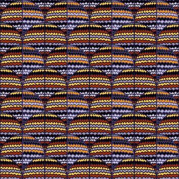 patrón abstracto sin costuras a rayas en zigzag. estilo garabato. líneas de boceto dibujadas a mano papel tapiz sin fin. origen étnico de onda decorativa. vector