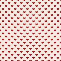 Sweet cute seamless digital paper red heart tile pattern or textures set on light backgrounds, vector, wrapping paper, seamless patterns commercial use for prints, fabric, wallpaper vector