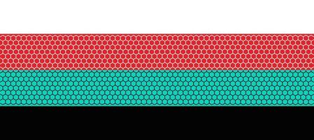 diseño de patrón hexagonal 160 prendas de vestir ropa deportiva sublimación papel tapiz fondo vector