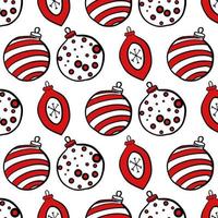 Print Marry Christmas Pattern vector