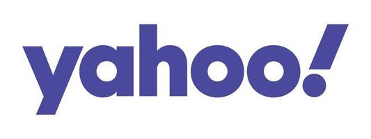 Yahoo logo on transparent background vector