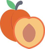 peach vector illustration on a background.Premium quality symbols.vector icons for concept and graphic design.