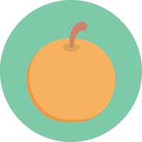 ilustración vectorial naranja sobre un fondo. símbolos de calidad premium. iconos vectoriales para concepto y diseño gráfico. vector