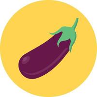 eggplant vector illustration on a background.Premium quality symbols.vector icons for concept and graphic design.