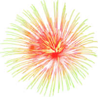 sorprendente bellissimo fuoco d'artificio isolato per celebrazione anniversario allegro Natale vigilia e contento nuovo anno png