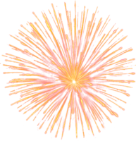 Amazing Beautiful firework isolated for celebration anniversary merry christmas eve and happy new year png