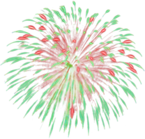 Amazing Beautiful firework isolated for celebration anniversary merry christmas eve and happy new year png