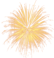 Amazing Beautiful firework isolated for celebration anniversary merry christmas eve and happy new year png