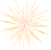 Amazing Beautiful firework isolated for celebration anniversary merry christmas eve and happy new year png