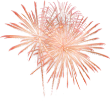 Amazing Beautiful firework isolated for celebration anniversary merry christmas eve and happy new year png