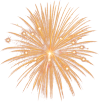 Amazing Beautiful firework isolated for celebration anniversary merry christmas eve and happy new year png