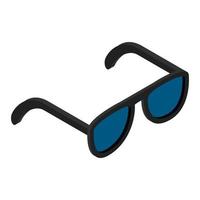 Sunglasses isometric 3d icon vector