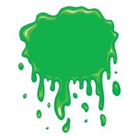 Best green slime icon vector