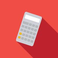 Calculator flat icon vector