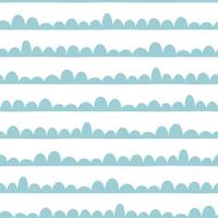 Baby boy blue seamless pattern in scandinavian childish style Cute irregular design Hand drawn simple textures for background fabric scrapbook baby shower Repeat abstract template Vector illustration.