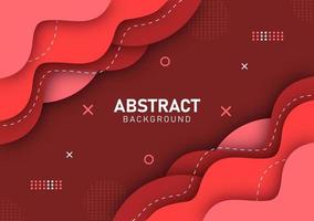 Colorful liquid and geometric background with fluid gradient shapes vector