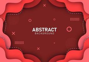 Colorful liquid and geometric background with fluid gradient shapes vector