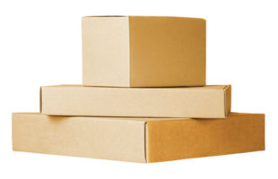 stack of paper boxes png