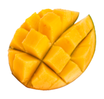 mango cut in half png