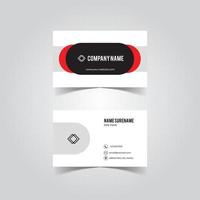 Business card template vol 03 vector