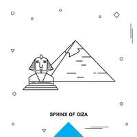 SPHINX OF GIZA vector