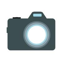 Camera flat icon vector