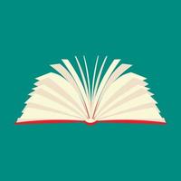 New book flat icon vector