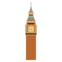 Big Ben tower vector