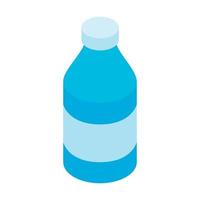 Bottle of water vector