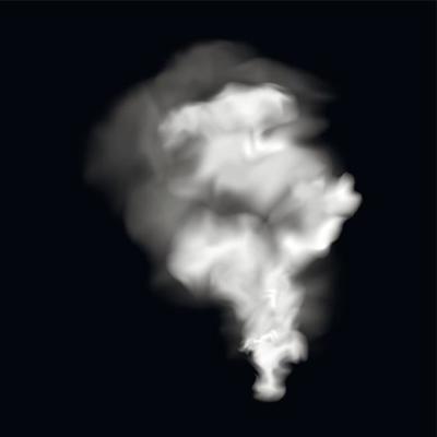 New smoke realistic sign