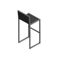 isometrico sedia 3d isolato interpretazione png