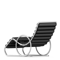 chaise isométrique rendu isolé 3d png