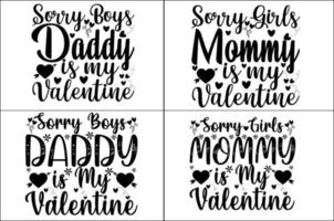 valentines day SVG bundle vector