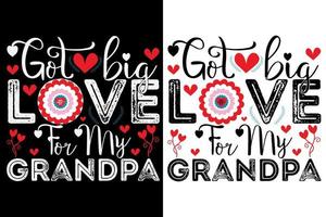 got love for my quotes t shirts or valentine t shirt design vector
