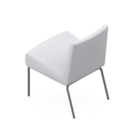 Isometric Chair 3D isolated rendering png