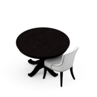 render 3d de mesa isométrica png