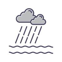 Monsoon Vector Icon