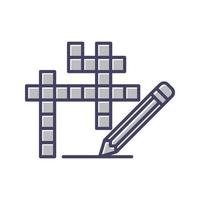 Crossword Vector Icon