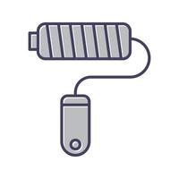 Painting Roller Vector Icon