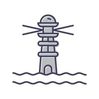 Lighthouse Vector Icon