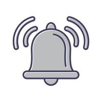 icono de vector de campana