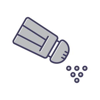 icono de vector de sal