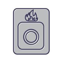 Emergency Button Vector Icon