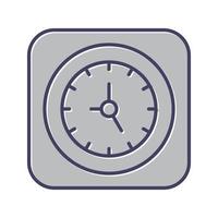 icono de vector de reloj